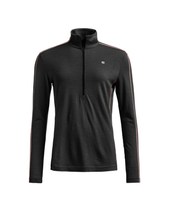 ORTOVOX 185 RockNwool Zip Neck Women