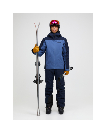 Peak Performance Maroon Blocked HIPE® 2L Insulated Shell Jacket Men