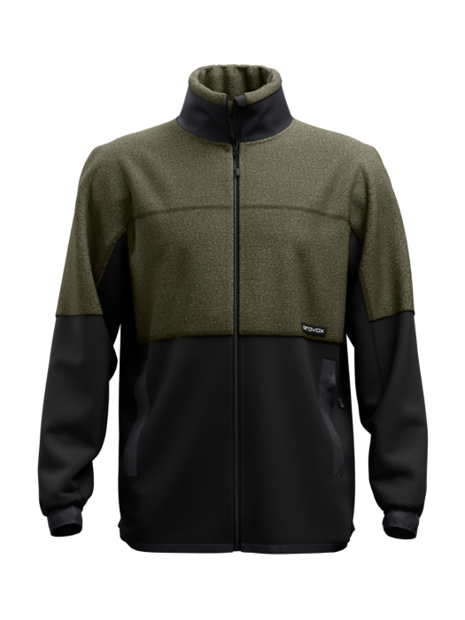 Fleece Teddy Jacket M dark wild herbs