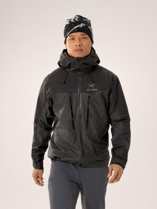 Alpha Jacket Men Black model Alpha Jacket Men Black model