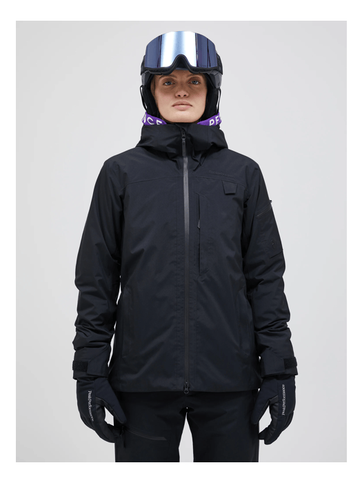 Women Alpine Gore-Tex 2L Insulated Shell Jacket Black Women Alpine Gore-Tex 2L Insulated Shell Jacket Black