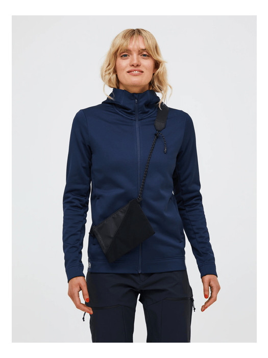 Women Rider Tech Zip Hood blue shadow Women Rider Tech Zip Hood blue shadow
