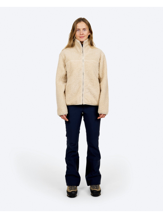 W. Soft Wool Pile Jacket CASTLE WALL W. Soft Wool Pile Jacket CASTLE WALL